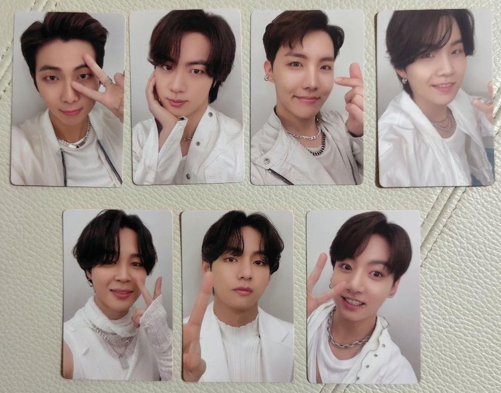 BTS PERMISSION TO DANCE ON STAGE LIVE ALBUM Official Photocard PTD Photo card
