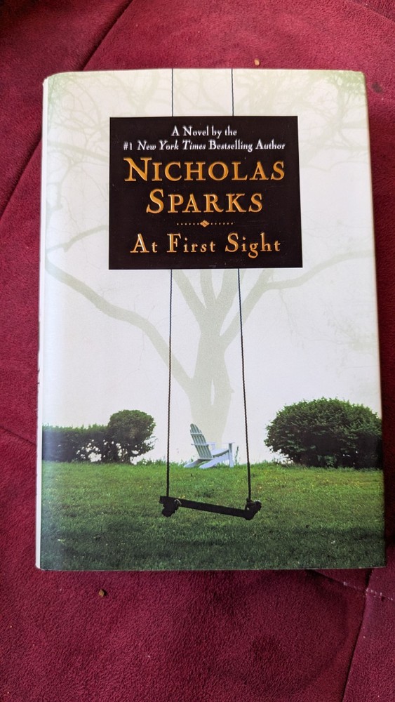 Nicholas Sparks At First Sight 2005 Paperback Grand Central Romance Fiction