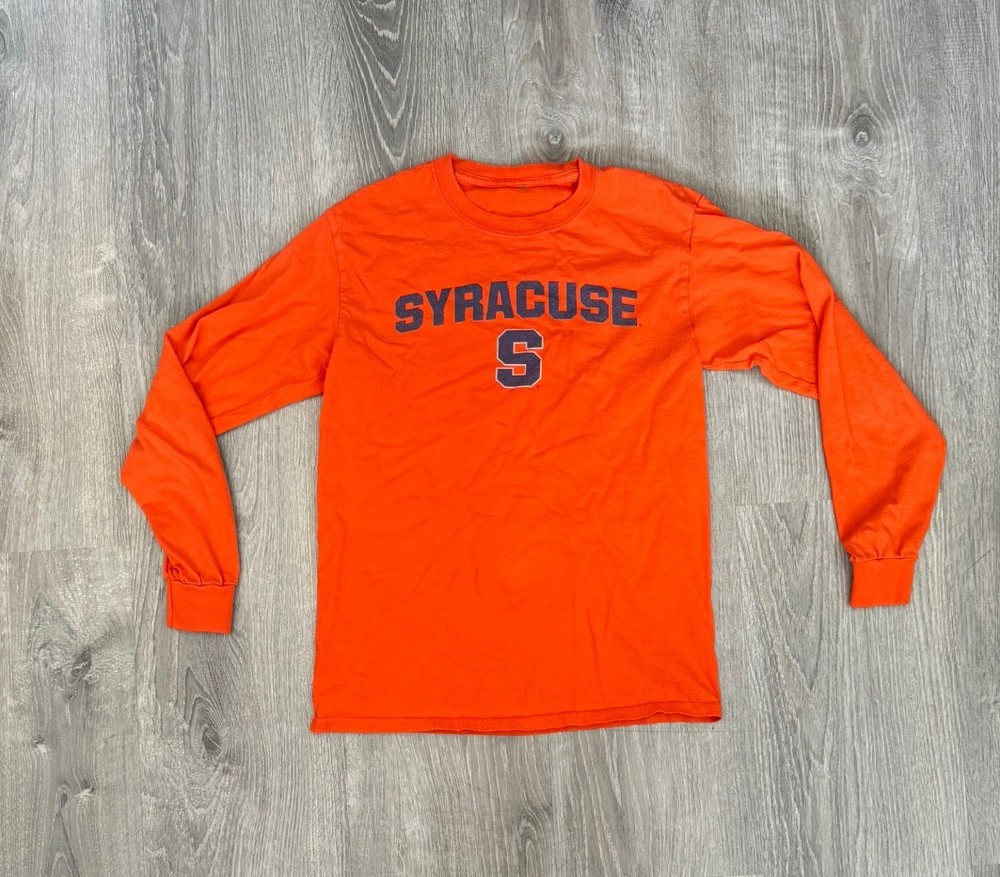 Syracuse Orange Shirt Size XS Long Sleeve Graphic Sleeve NCAA College Football