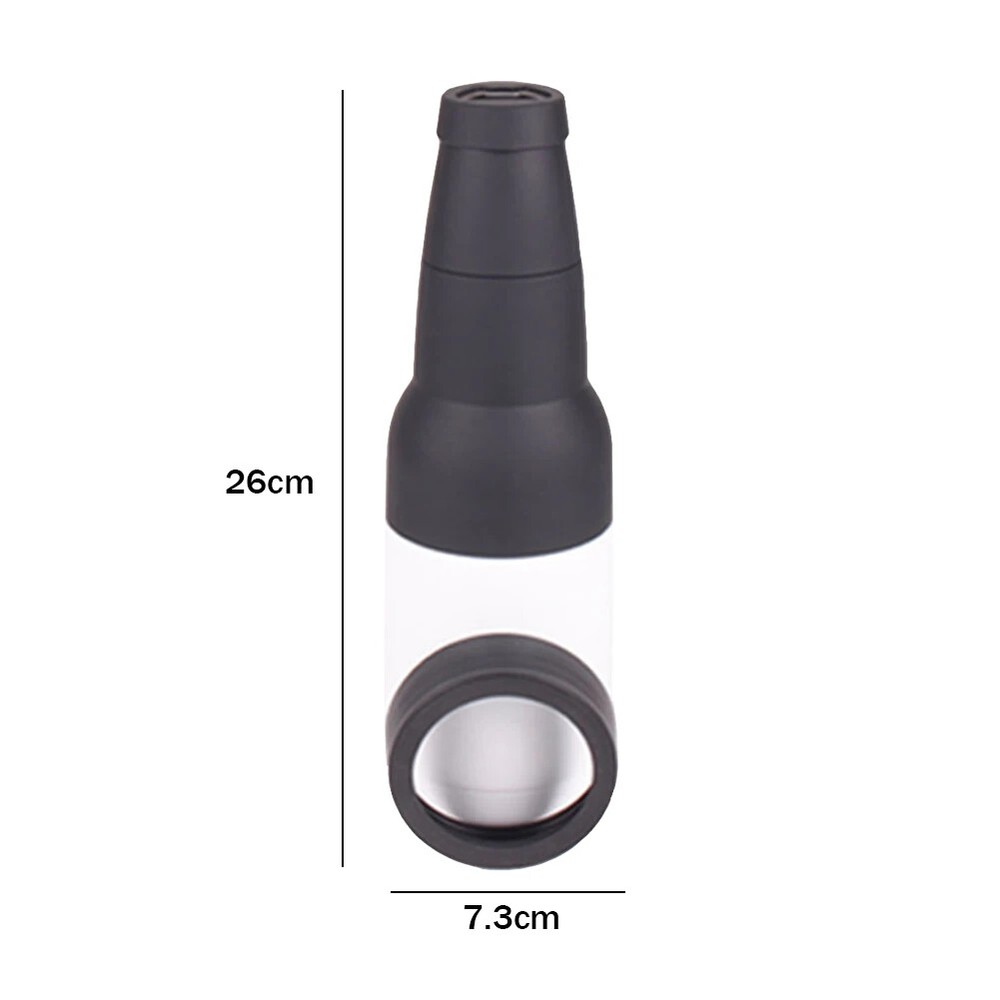 12oz Drink Bottle Holder 3in1 Stainless Steel Beer Tank with Opener Vacuum Flask