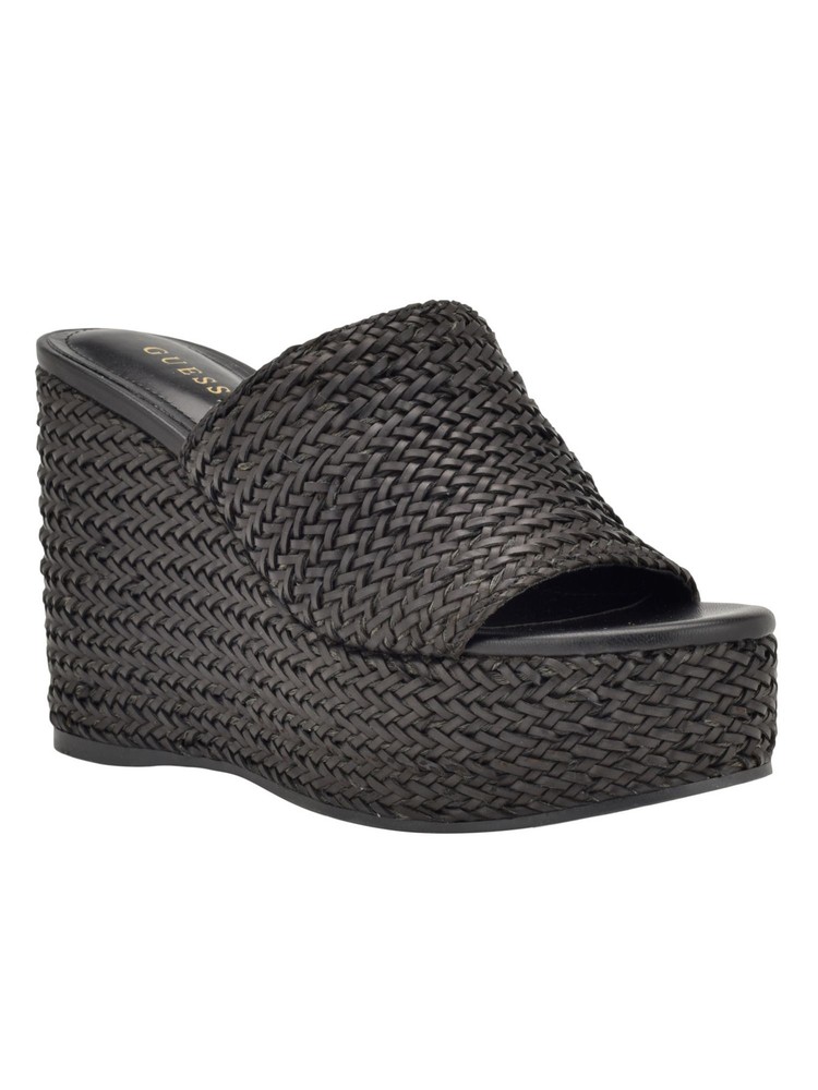 GUESS Womens Black 1-1/2