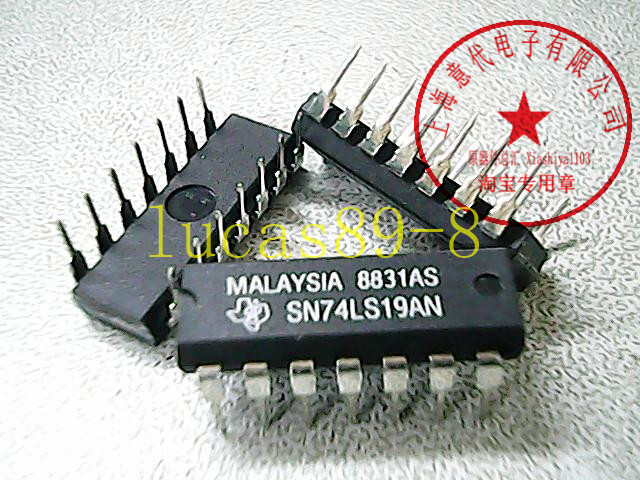 5PCS SN74LS19AN IC HEX SCHMITT-TRIG INV 14-DIP 74LS19 LS19 LS19A SN74LS19 LS19AN