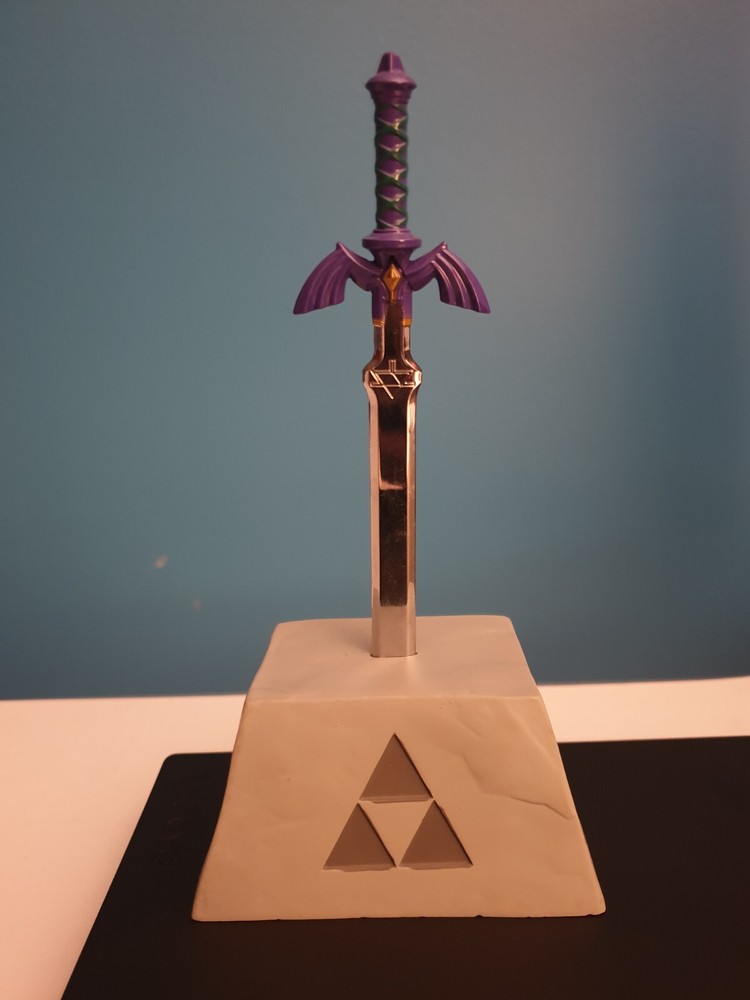 The Legend of Zelda Master Sword Letter Opener & Stand ThinkGeek NO BOX