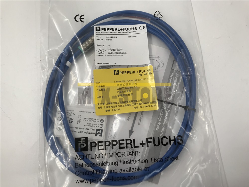 1PC Brand New Pepperl+Fuchs NJ4-12GM-N Sensor&Proximity Switch