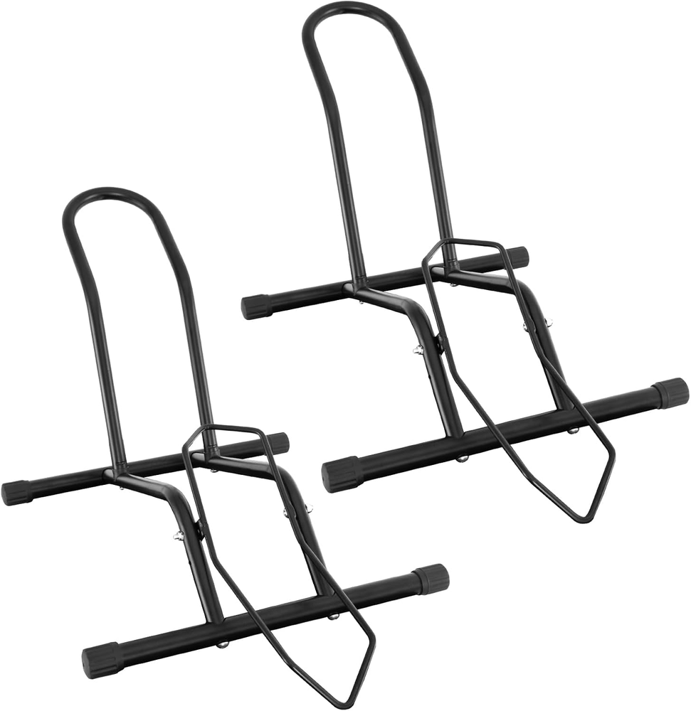 2 Packs Bike Floor Stand for Mountain MTB & Road Bicycles 23C-4.0 Black(2 Pack)