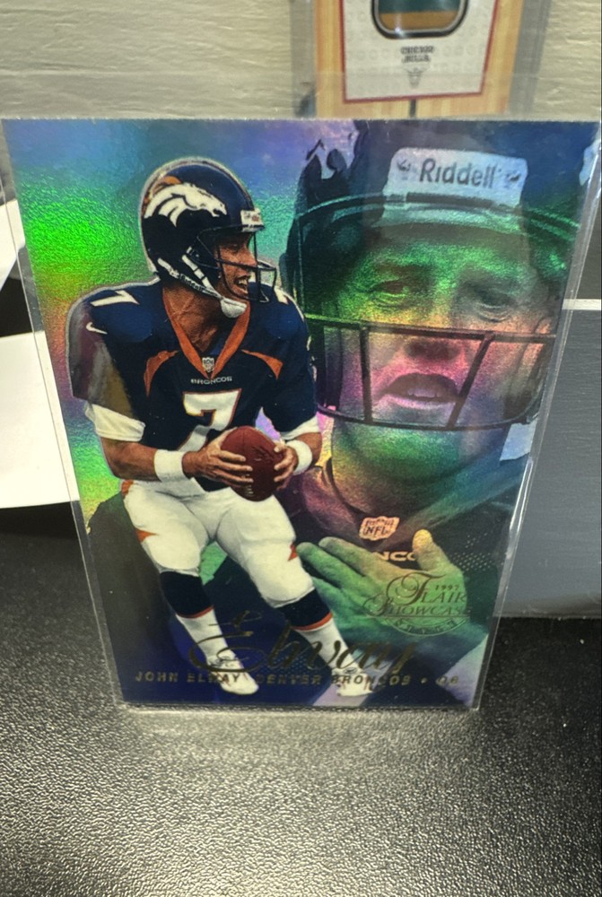 1997 Flair Showcase - John Elway #7 Row 2