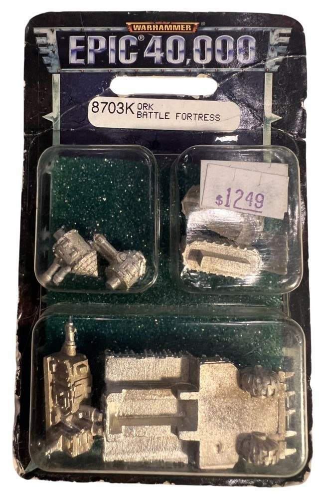 Epic 40000 Ork Battle Fortress Miniature Set Warhammer ©1997 Citadel Miniatures