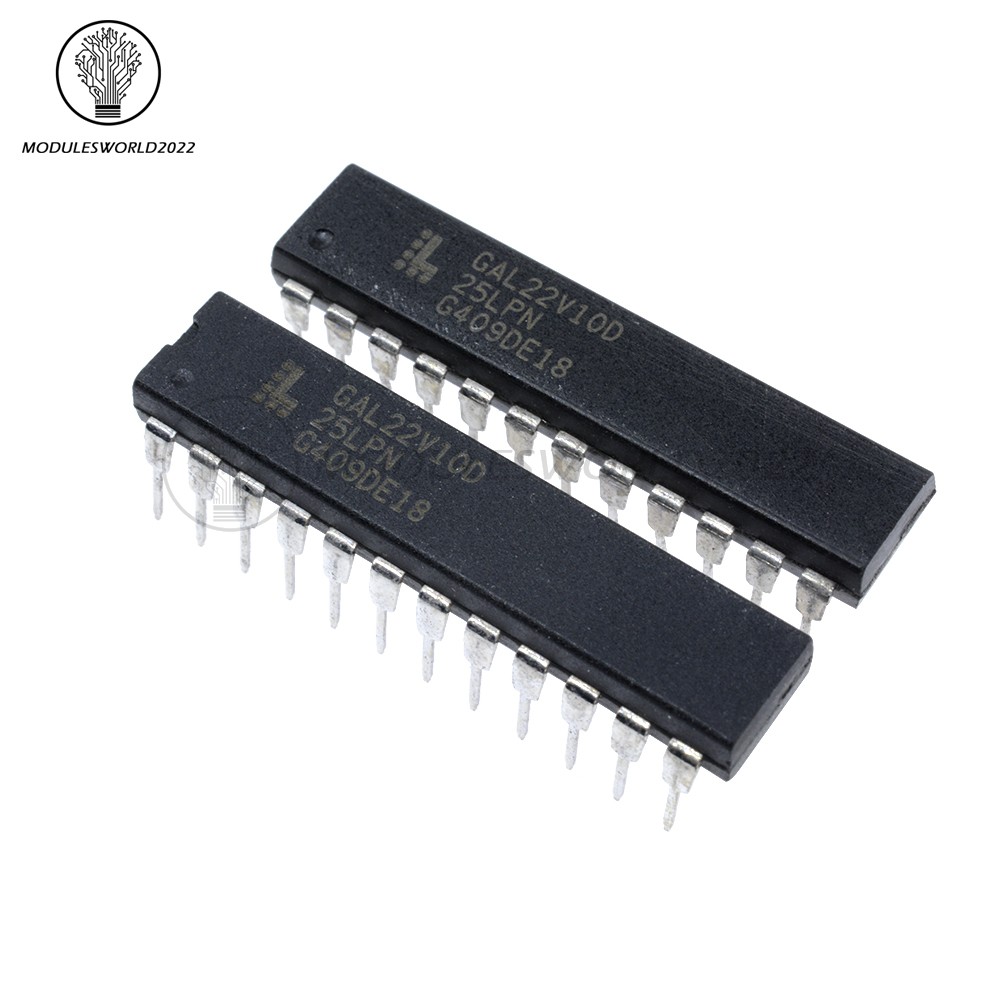 10Pcs Ic Gal22V10D-15Lp Gal22V10D Lattice Dip-24