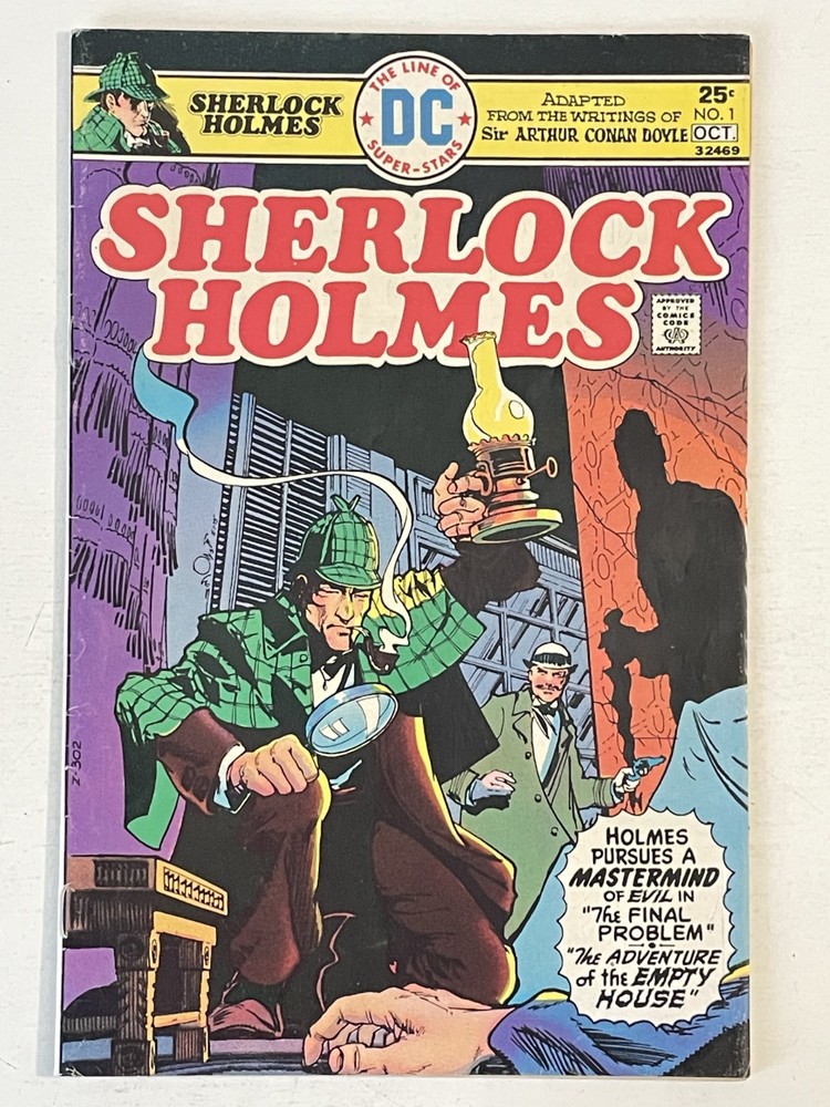 Bronze Age DC Comics SHERLOCK HOLMES # 1 ONE SHOT DENNIS O'NEIL FN 1975