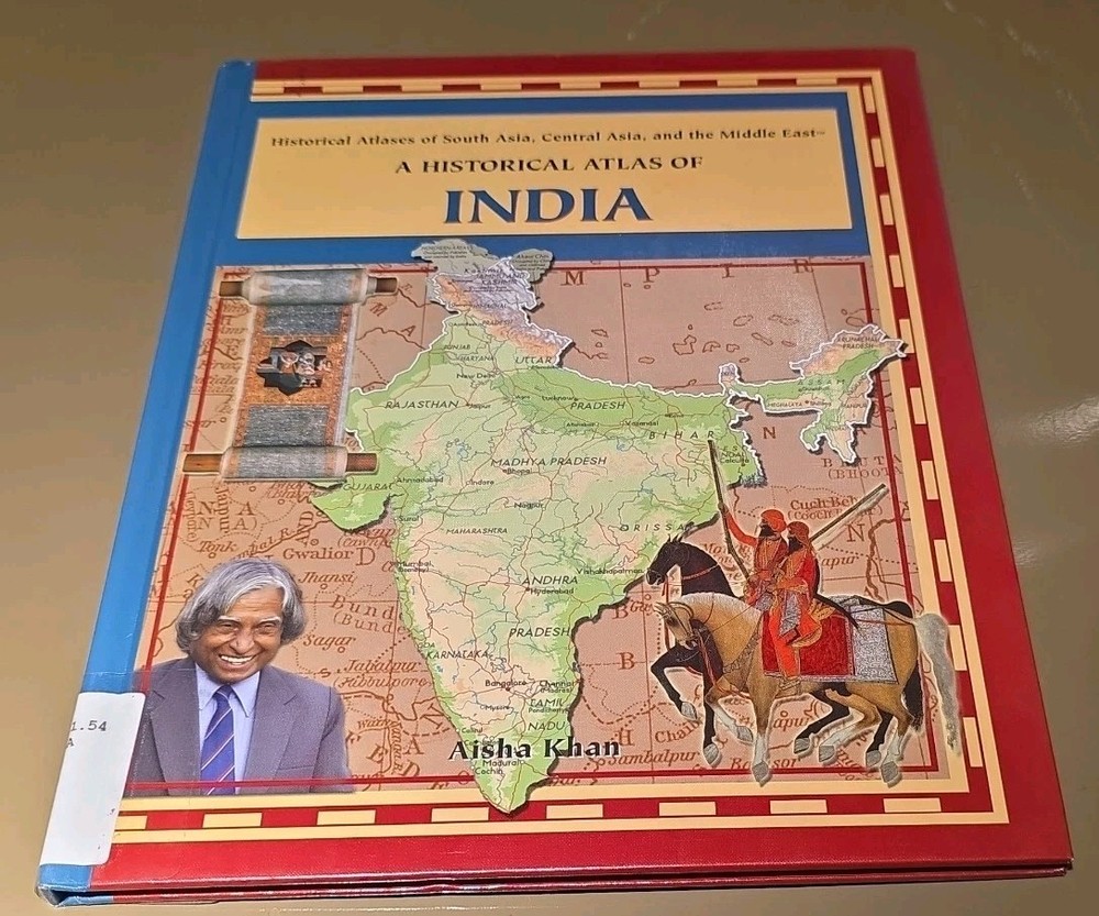 Historical Atlas of India by Aisha Khan (2003, Library Binding)