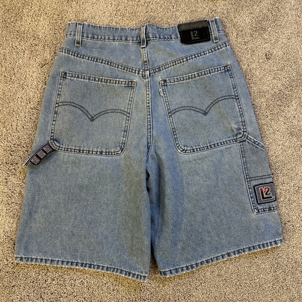 Vintage Levi’s L2 Boxy Men’s 31 Carpenter Denim Shorts Skater 10