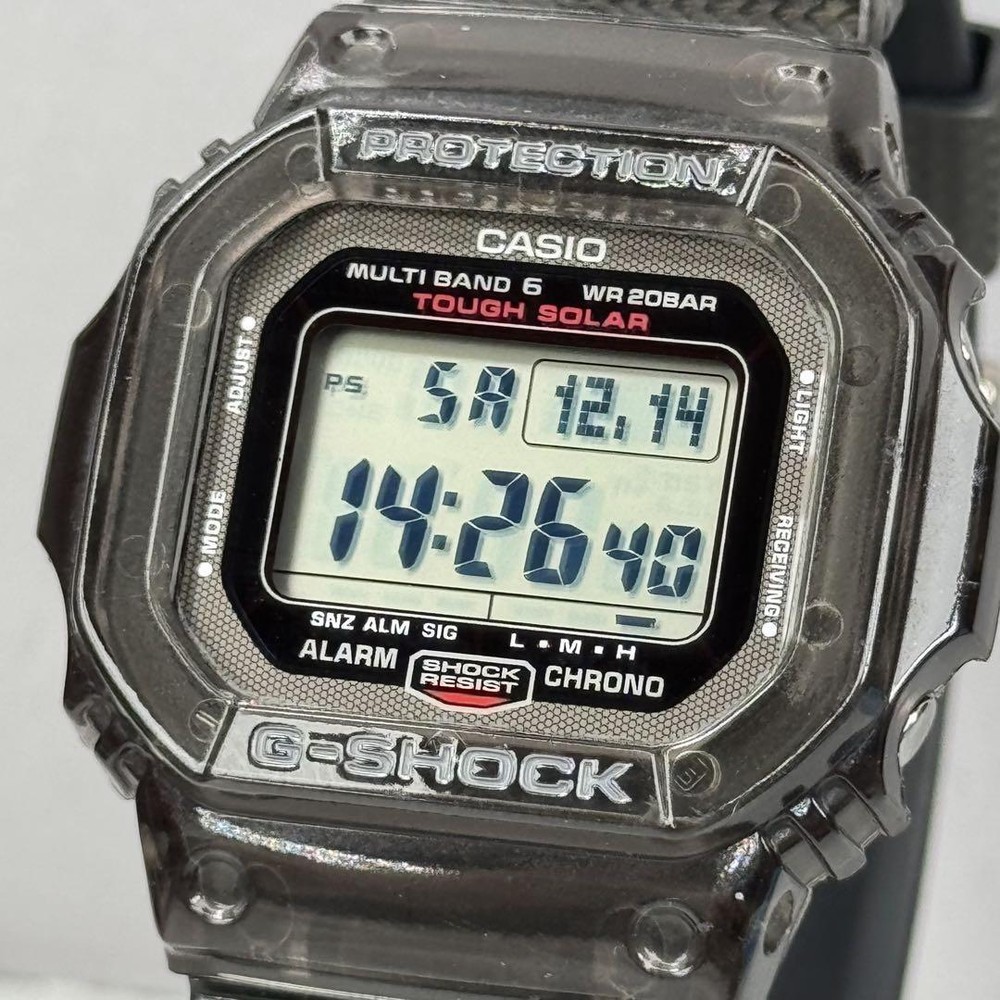 Kiwami G-Shock Gw-S5600 Radio Solar Black Titanium Limited