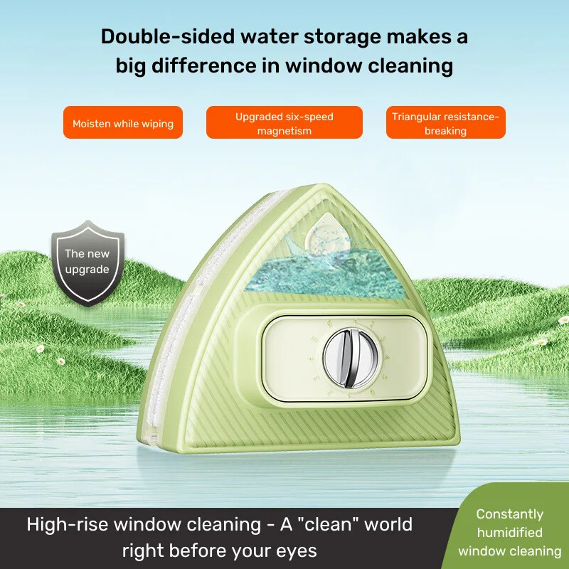 Cleaning Tool Household Brush Double-sided Window Cleaner High-rise Building