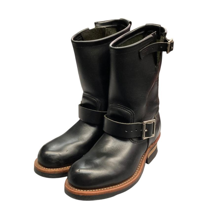Red Wing 2268 Engineer Boots Black Leather Steel Toe US5 23cm