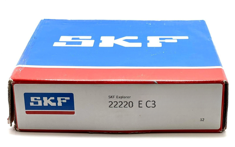 NEW SKF 22220 E C3 SPHERICAL ROLLER BEARING 100x180x46 mm