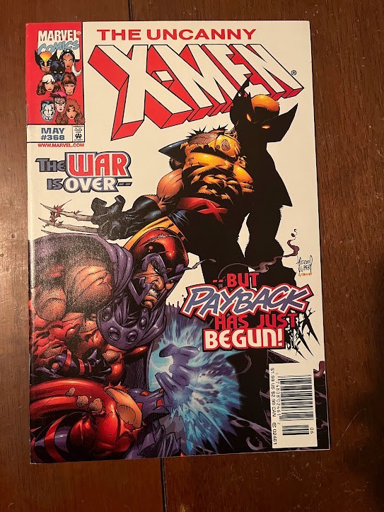 Uncanny X-Men # 368 Vf+ Newsstand Copy Marvel Comics 1999 Magneto Wolverine
