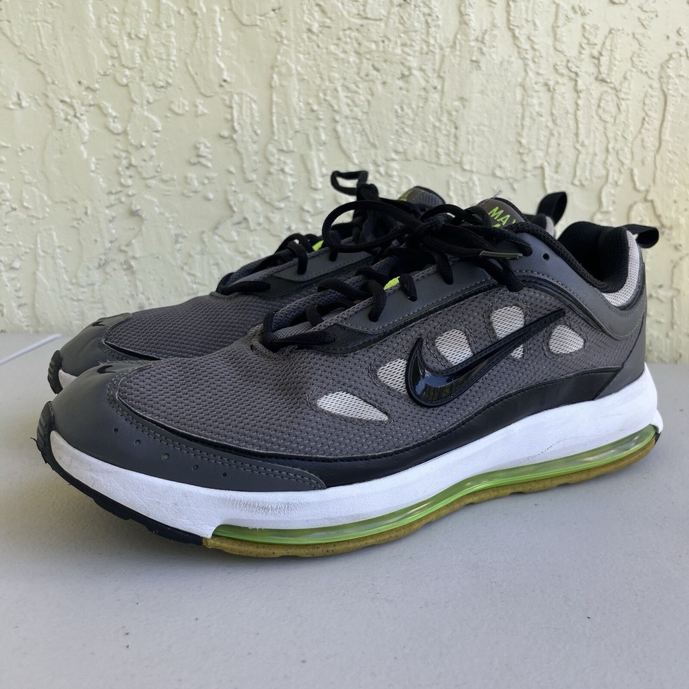Nike Mens Air Max AP CU4826-006 Gray/Volt Green Casual Shoes Sneakers Size 13