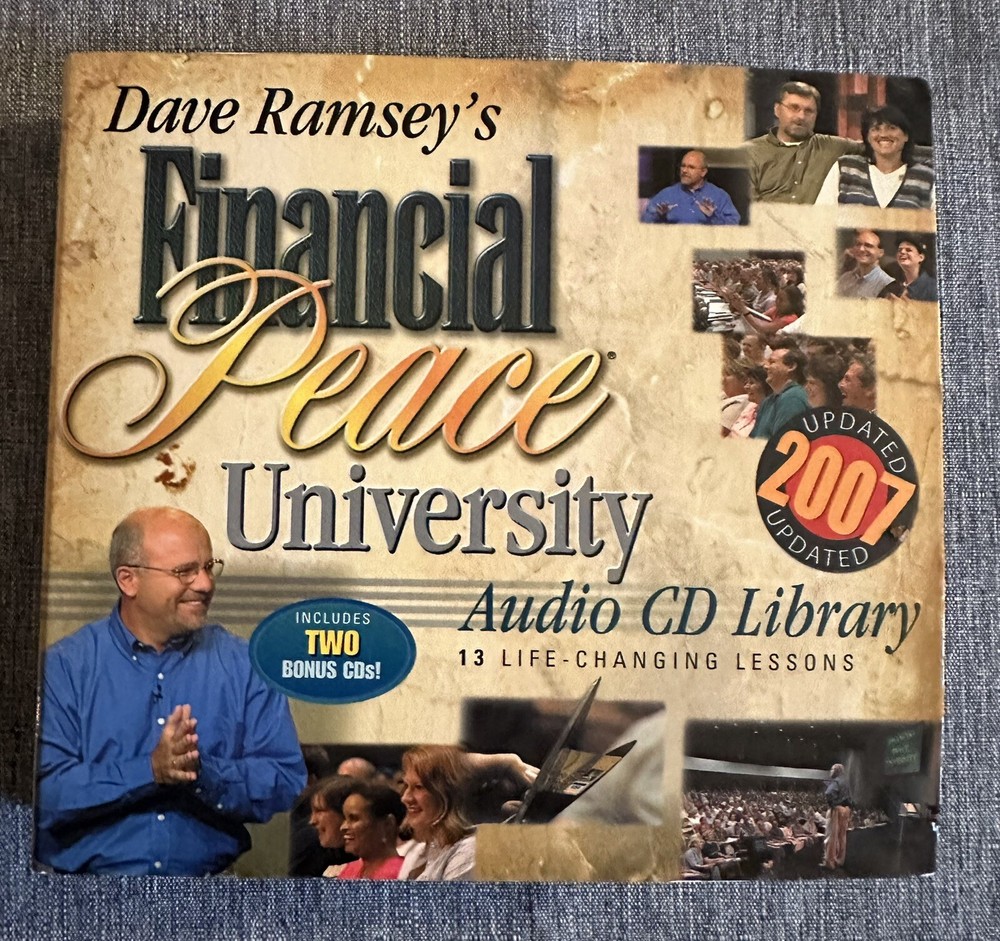 Dave Ramsey's Financial Peace University Audio CD Library 16 CD Set