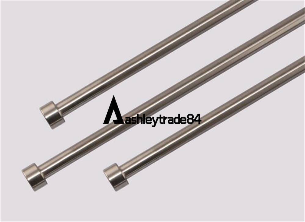40PCS 5mm x 350mm Tip Straight Injection Mould Ejector Pin Die Thimble #F5