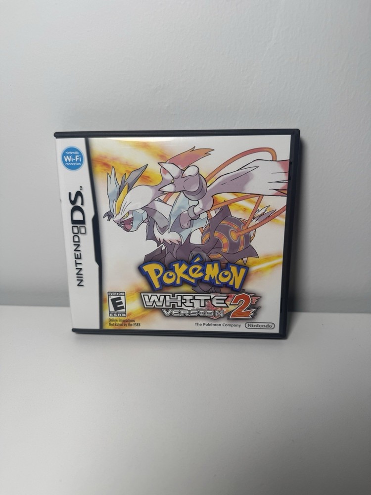 Pokemon: White Version 2 *AUTHENTIC* (Nintendo DS, 2012) - CIB, Tested & Working