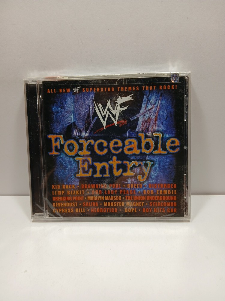 WWF Forceable Entry by Various (CD, 2002) NEW!!!