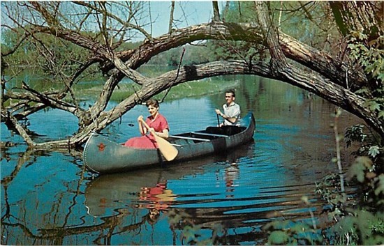 MI, Berrien Springs,  Michigan, Emmanuel Missionary College, Canoeing, St Joseph