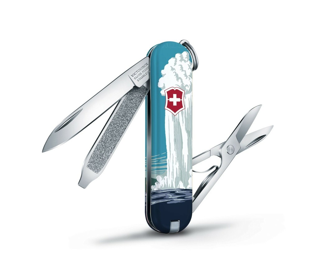 Victorinox Yellowstone рейнджер потерянного искусства национальный парк Designs 58 мм 55485