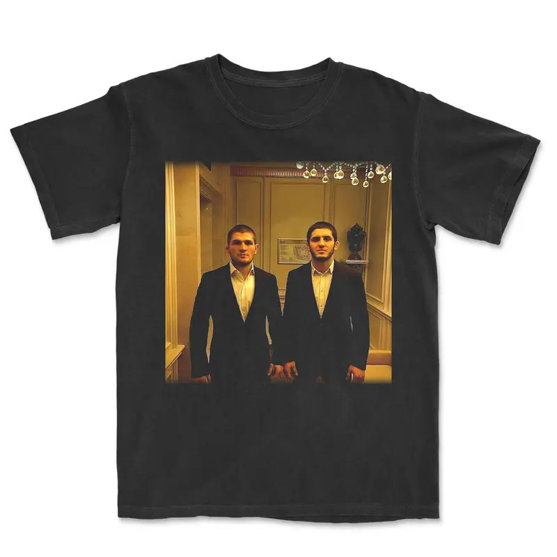 COMBATWEAR KHAMZAT CHIMAEV TEE, Unisex Boxing Shirt, Graphic Tees T-Shirt