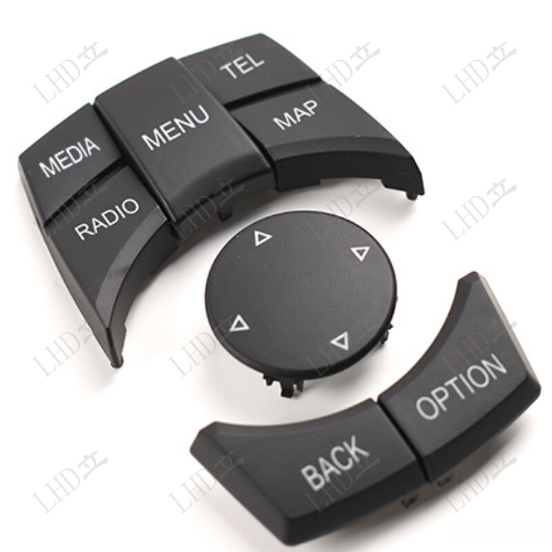 1 Set New Multimedia Knob Menu Button Fit For BMW 1/2/3/4/5/6/7 X3/4/5/6 Series;