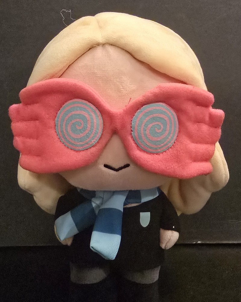 Wizarding World Of Harry Potter Luna Lovegood 9” Plush Doll Toy Authentic