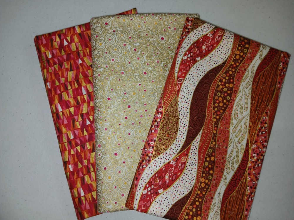 Lot 3 yard Focus Light Dark name brand cotton spring on trend Fabric Cafe look