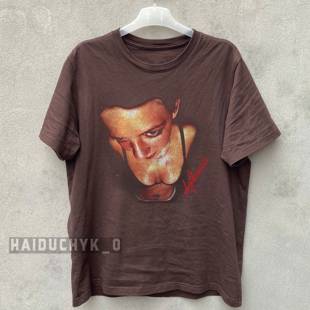 VTG DEFTONES Around The Fur Concert Retro Unisex Russet T-shirt Size S-5XL