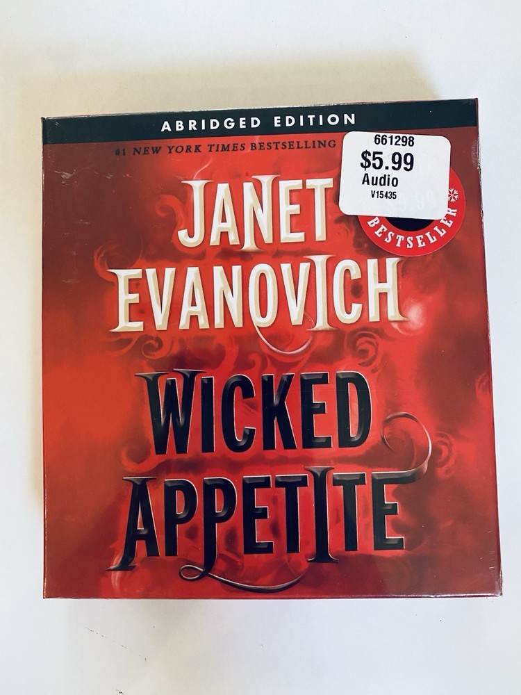 Audio Book on CD - Wicked Appetite by Janet Evanovich - FACTORY SEALED