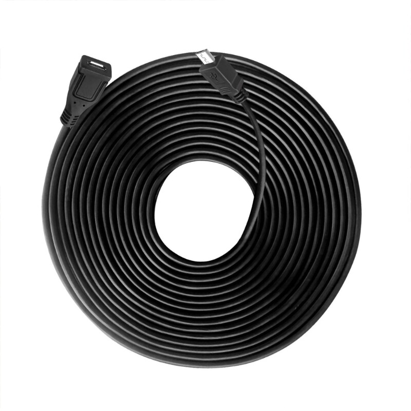 Micro USB Male to Female Extension Cable for Charging and Power Supply  