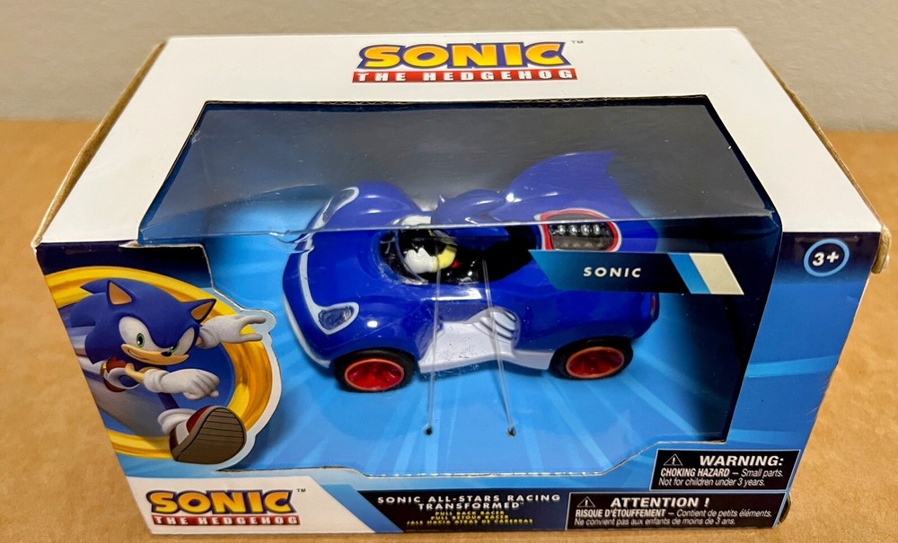 Sonic “The Hedgehog” All-Stars Racing Transformed - Pull Back Racer!