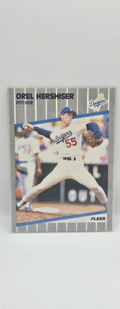 1989 Fleer - Orel Hershiser #62