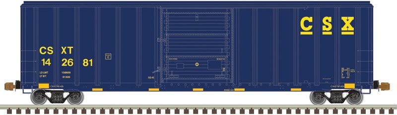 Atlas Master 20007597 HO FMC 5347 Box Car CSX #142681 Squeaky's Trains