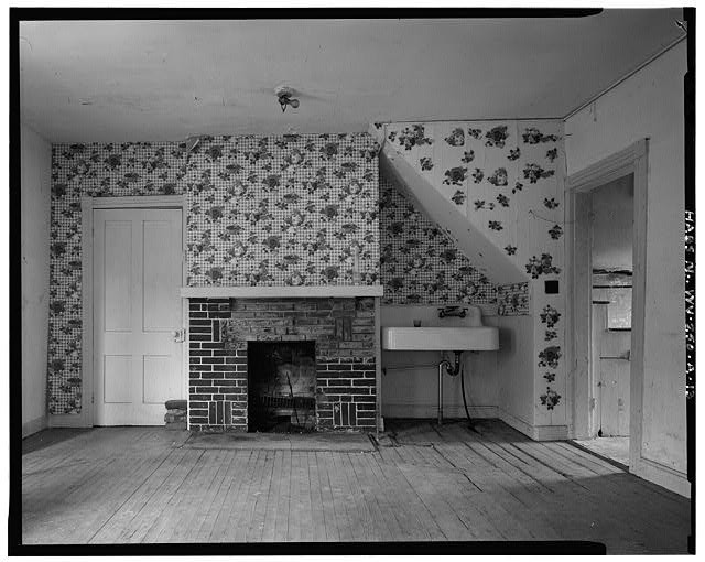 13. First floor, view northeast wall kitchen - Jacob Crow Farm, House, Crow