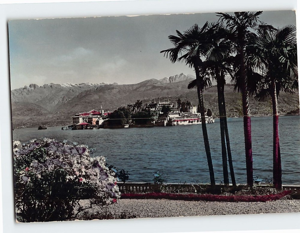 Postcard Lago Maggiore Isola Bella de Stresa Italy