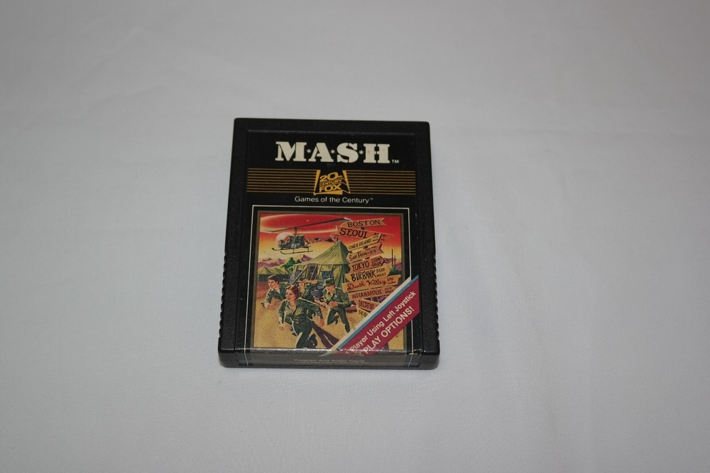 Atari 2600 MASH M*A*S*H Game Cartridge by 20th Century Fox Tested/Works .