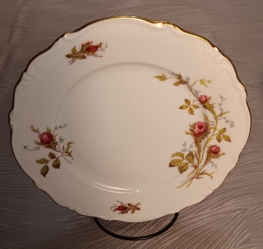Eschenbach Briar Rose Fine China Bavaria Germany 7.5 in Salad Plate