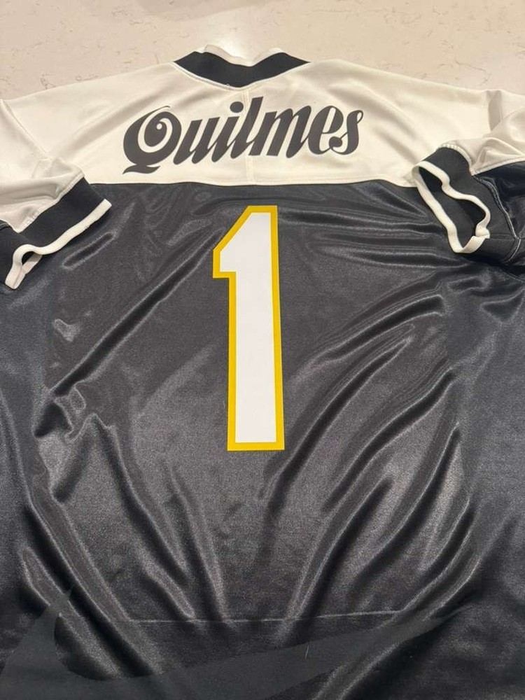 Vintage Nike Boca Juniors Jersey XL Quilmes #1 CABJ 1998-2000 Rare