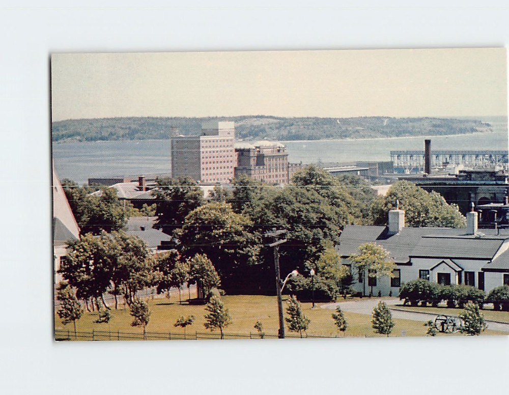 Postcard View of Halifax & The Harbour Nova Scotia Canada