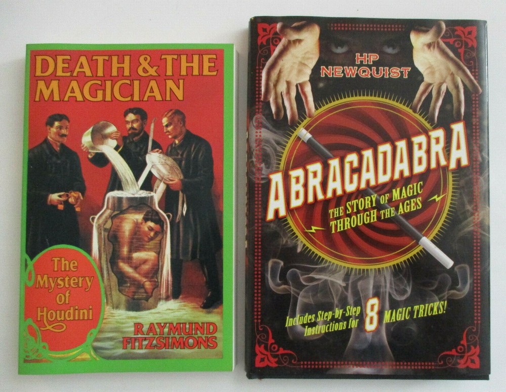 Death and the Magician The Mystery of Houdini & Abracadabra the Story of Magic-image
