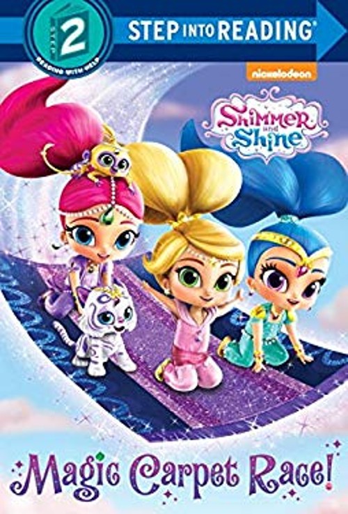 Magic Carpet Race! Shimmer and Shine Library Binding Delphine Fin
