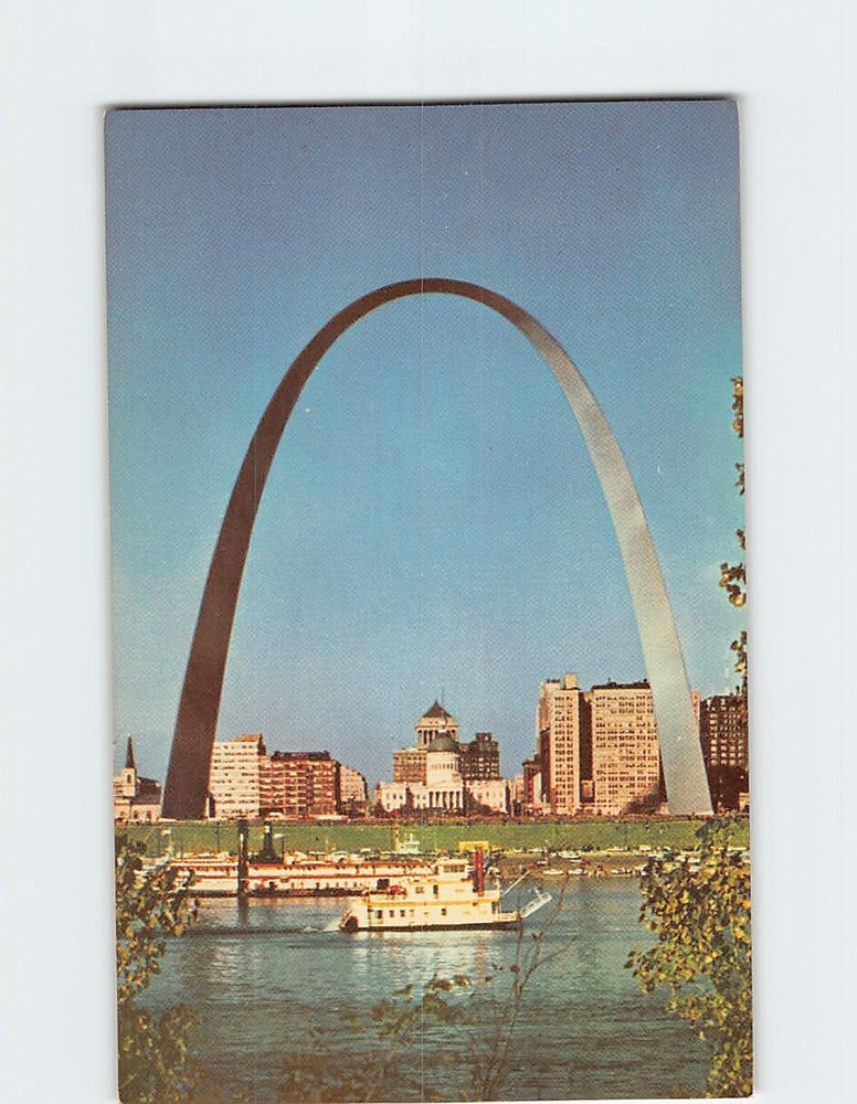 Postcard Gateway Arch St. Louis Missouri USA