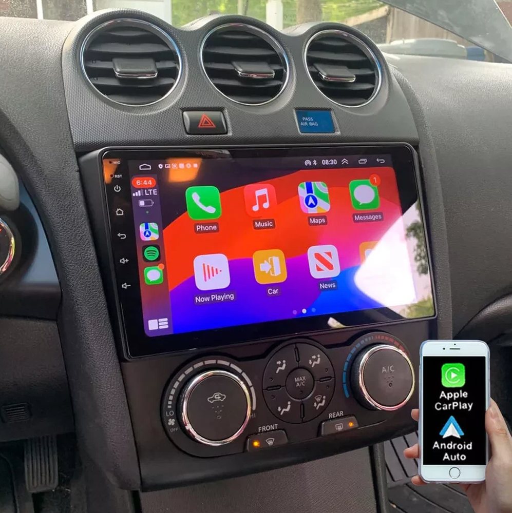 For 2008-2012 Nissan Altima Apple CarPlay Car Radio Android 13 GPS Stereo 2+32GB