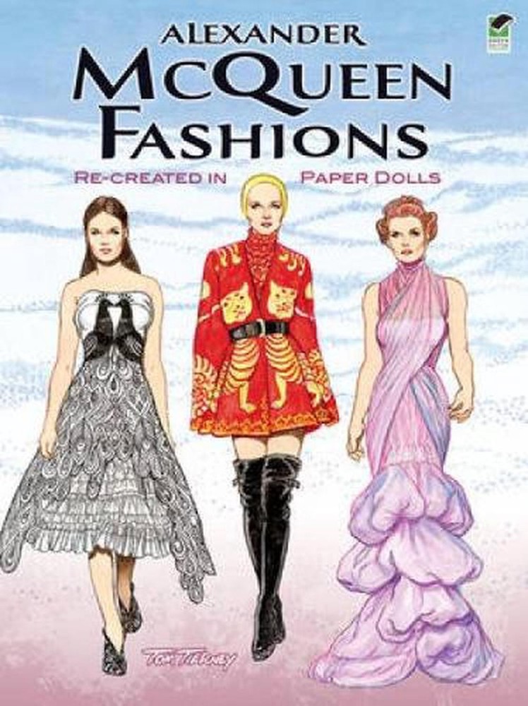 Alexander Mcqueen Paper Dolls: Re-Created in Paper Dolls by Tom Tierney (English