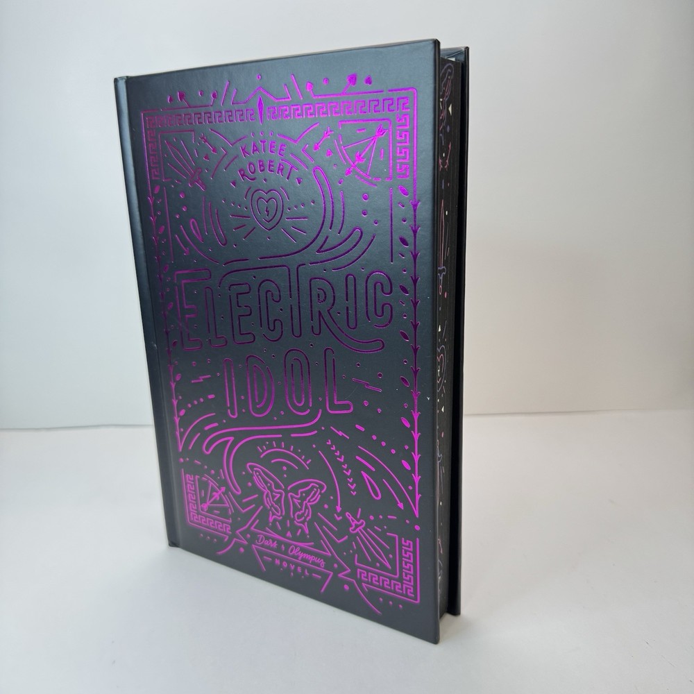Electric Idol Katee Robert Dark Olympus Hardcover Signed Bookish Box NO COVER