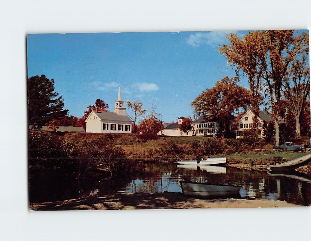 Postcard Melvin Village Lake Winnipesaukee New Hampshire USA
